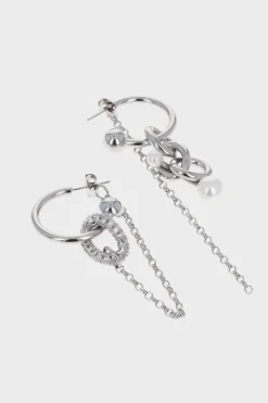 Justine Clenquet Abel pearl earrings Clearance