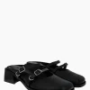 Justine Clenquet Andie black mules New