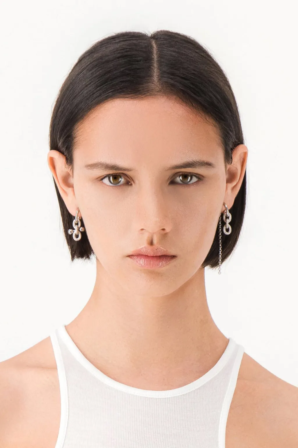 Justine Clenquet Blake earrings New