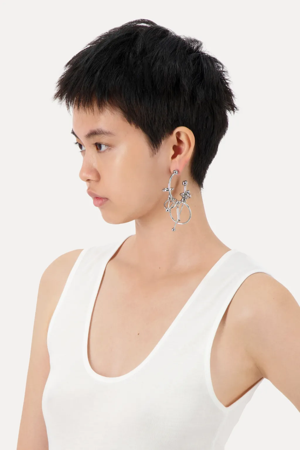 Justine Clenquet Carl earring Outlet