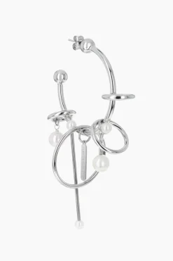 Justine Clenquet Carl pearl earring Online