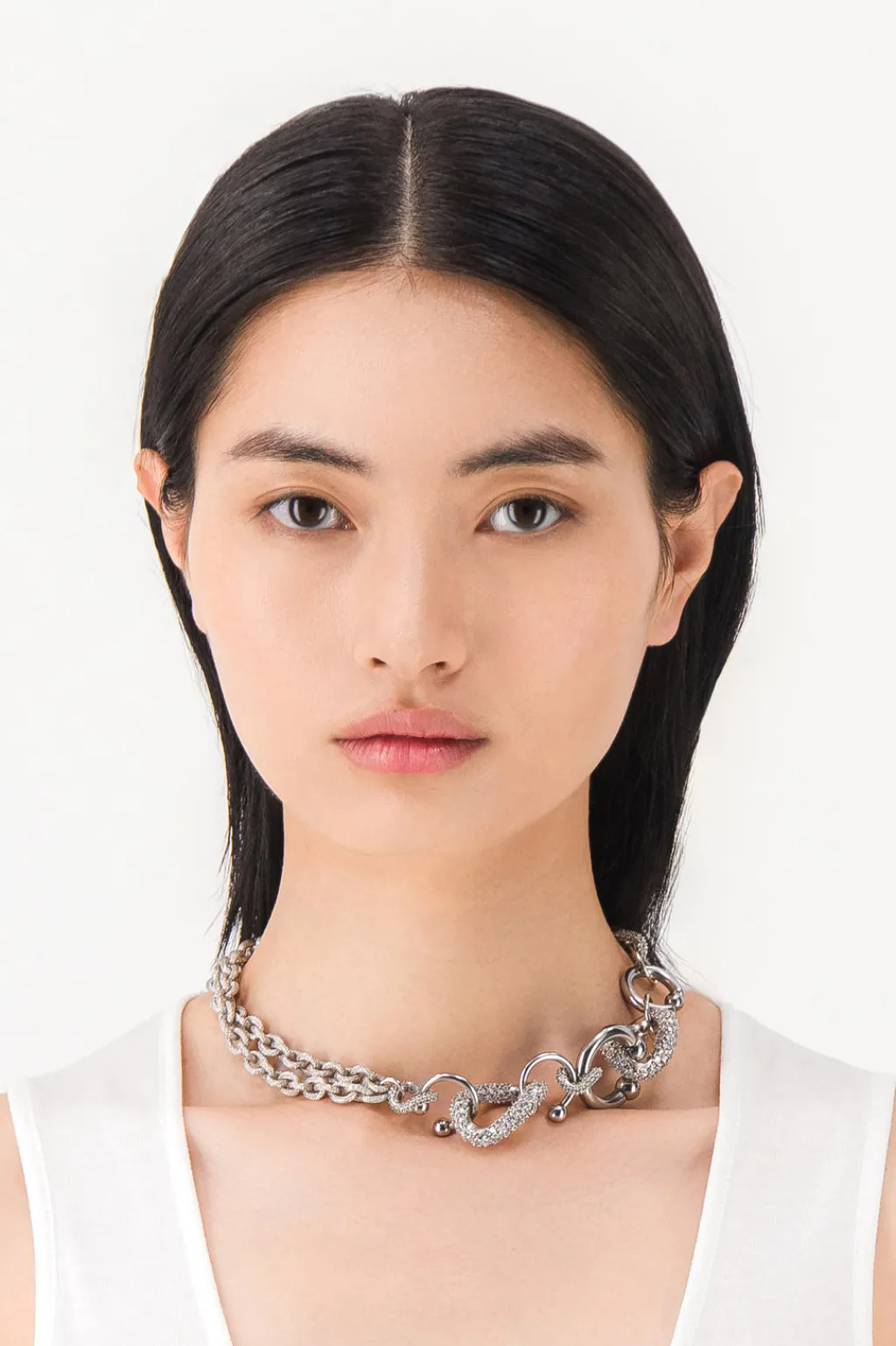 Justine Clenquet Dolly crystal choker Outlet