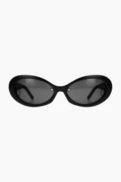 Justine Clenquet Drew black sunglasses Hot