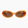 Justine Clenquet Drew orange sunglasses Hot