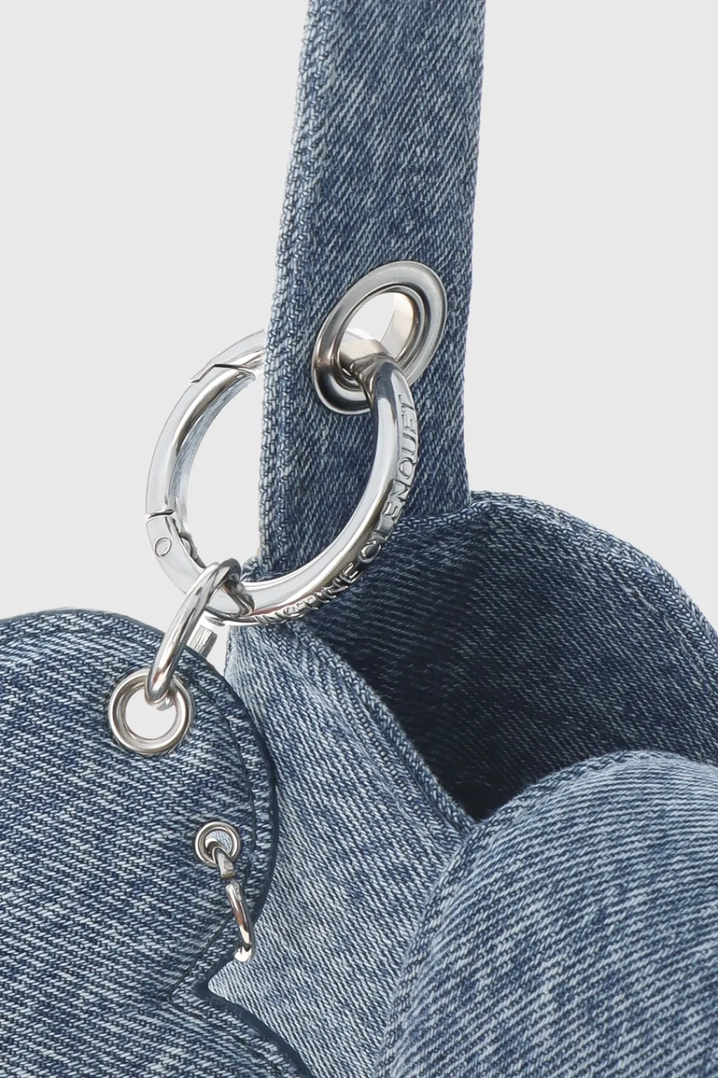Justine Clenquet Dylan denim blue bag New