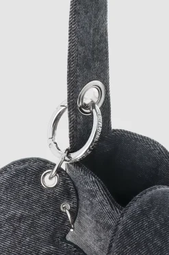 Justine Clenquet Dylan denim zinc bag Online