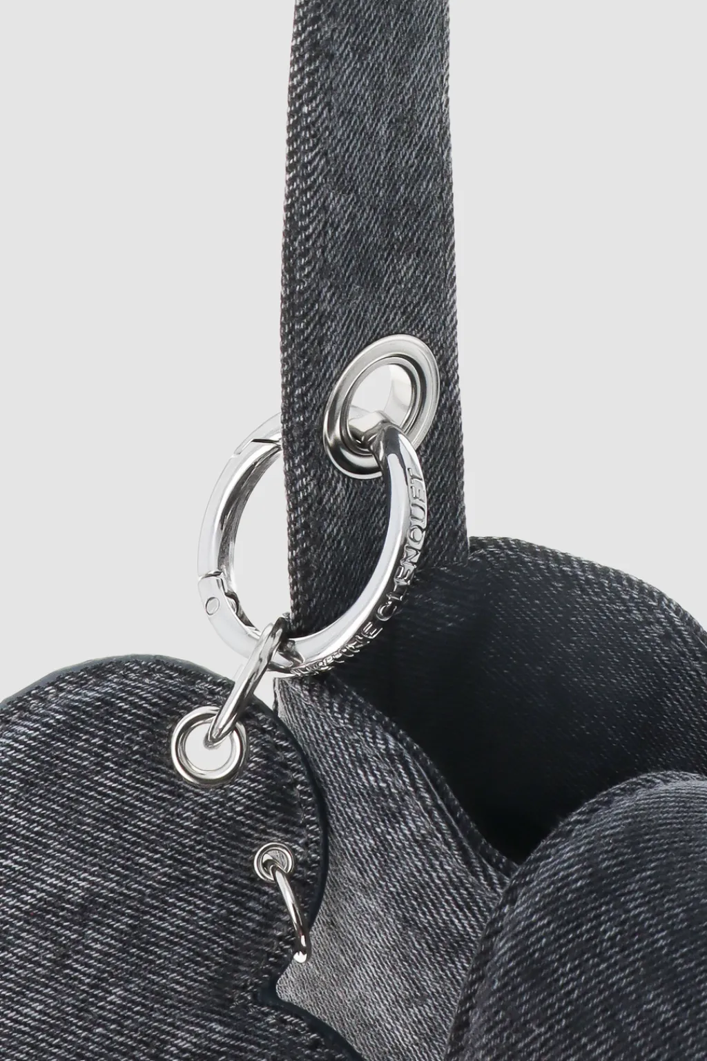 Justine Clenquet Dylan denim zinc bag Online