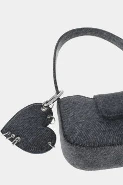 Justine Clenquet Dylan denim zinc bag Online