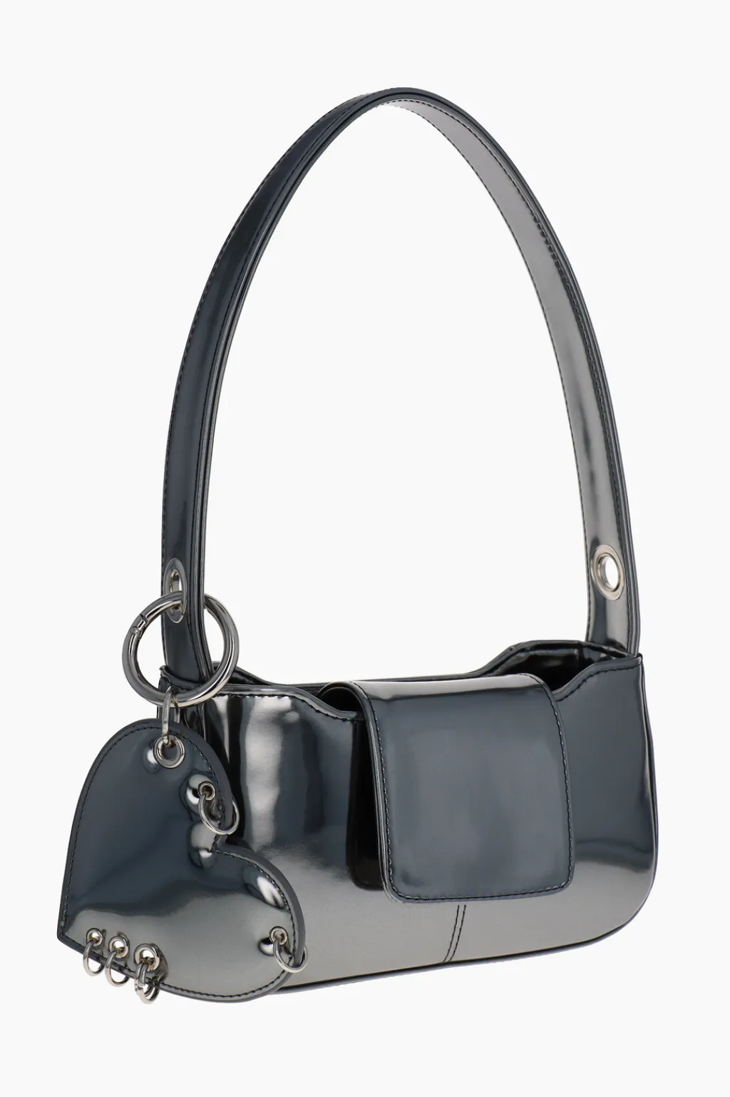 Justine Clenquet Dylan gun metal bag Outlet