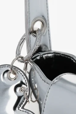 Justine Clenquet Dylan silver bag Sale
