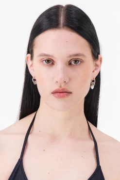 Justine Clenquet Ethan pearl earrings Hot