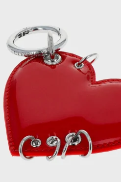 Justine Clenquet Heart red lipstick charm Best