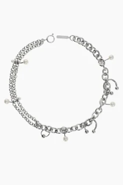 Justine Clenquet Holly pearl necklace Sale