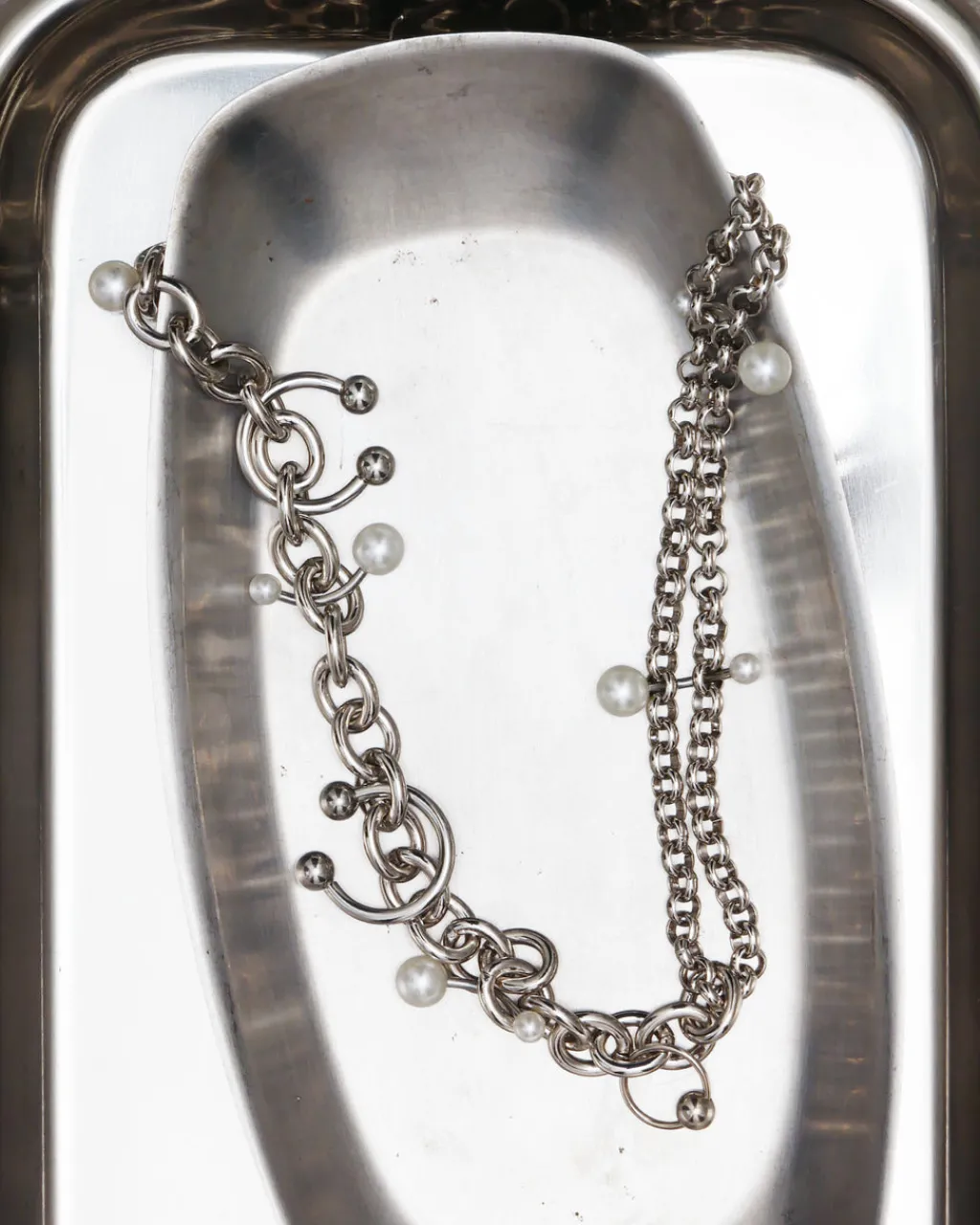 Justine Clenquet Holly pearl necklace Sale