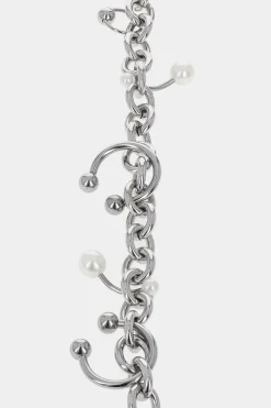 Justine Clenquet Holly pearl necklace Sale