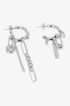 Justine Clenquet Iris crystal earrings Clearance