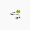 Justine Clenquet Jackie acid green ring Outlet