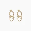 Justine Clenquet Jen earrings silver Sale