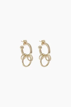 Justine Clenquet Jen earrings silver Sale