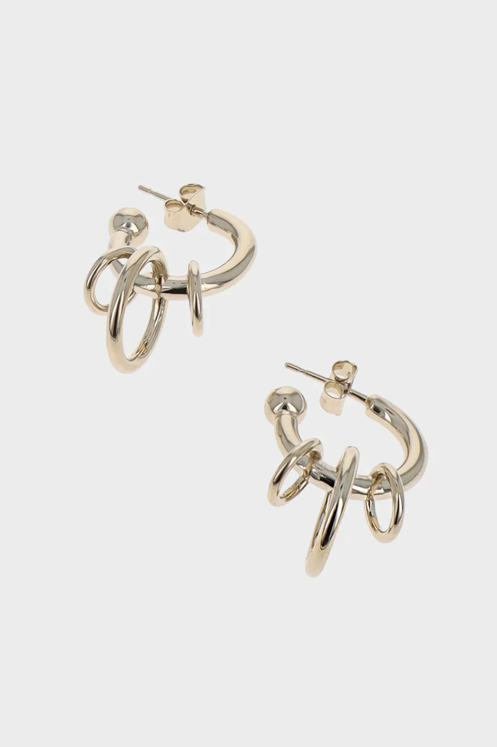 Justine Clenquet Jen earrings silver Sale