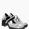 Justine Clenquet Jennie silver Mary-Janes Outlet