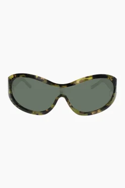 Justine Clenquet Jenny camo sunglasses Fashion