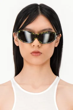 Justine Clenquet Jenny camo sunglasses Fashion