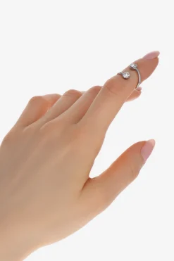 Justine Clenquet Juno mid-ring Hot