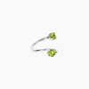 Justine Clenquet Juno acid green mid ring Discount