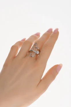Justine Clenquet Lindsay ring Clearance