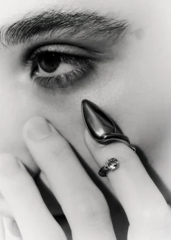 Justine Clenquet Luce nail ring Hot