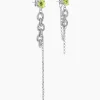 Justine Clenquet Lucy acid green earrings Online