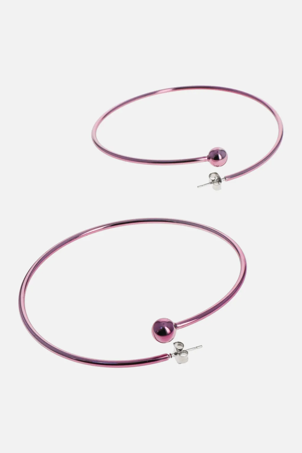 Justine Clenquet Marfa dark purple earrings Online