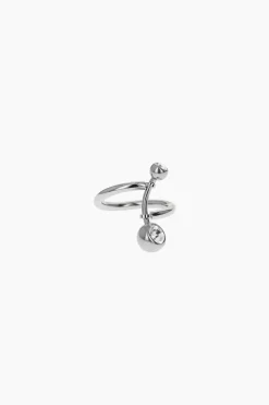 Justine Clenquet Mindy crystal ring Sale