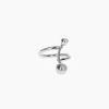 Justine Clenquet Mindy silver ring Outlet