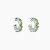 Justine Clenquet Nina acid green earrings New