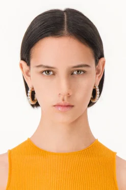 Justine Clenquet Nina large earrings Outlet