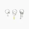 Justine Clenquet Palmer earrings set Online
