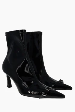 Justine Clenquet Patti black patent Boots Best