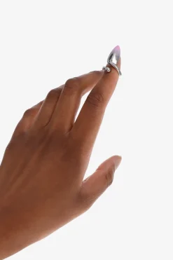 Justine Clenquet Sam gradient pink nail ring Online