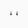 Justine Clenquet Sarah gold earrings Clearance