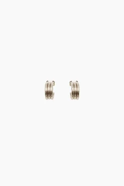 Justine Clenquet Sarah gold earrings Clearance