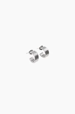 Justine Clenquet Sarah silver earrings Online