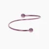 Justine Clenquet Selma dark purple arm cuff Clearance