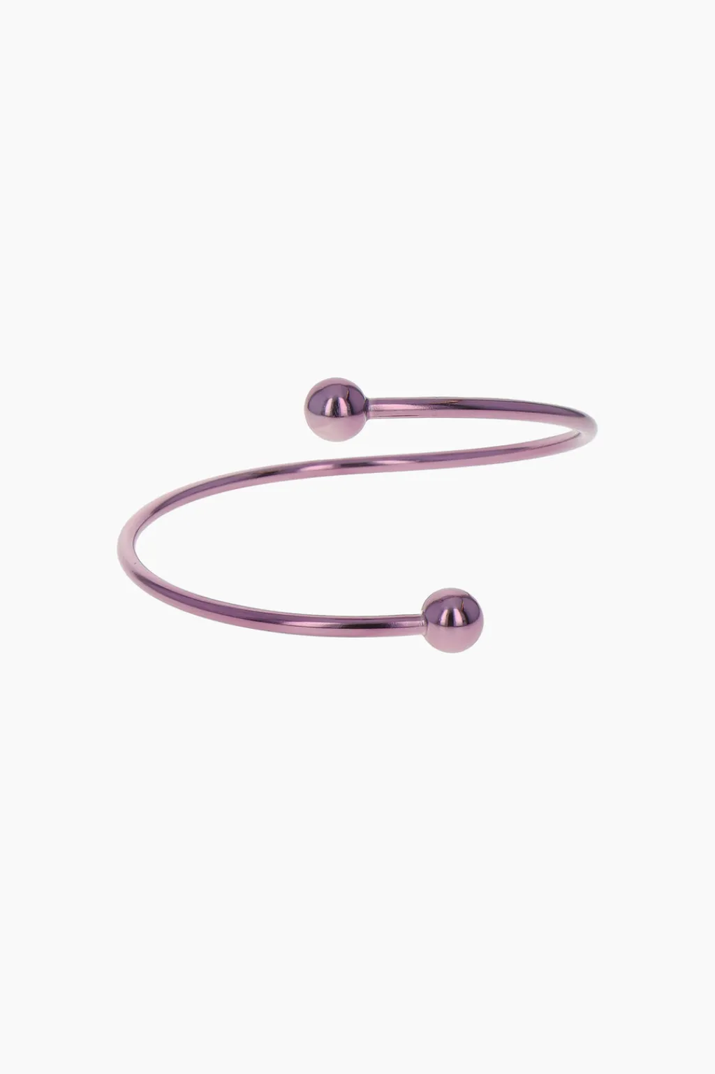 Justine Clenquet Selma dark purple arm cuff Clearance