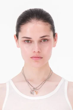 Justine Clenquet Sweetheart set of necklaces Online