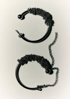 Justine Clenquet Vera large earrings Fashion