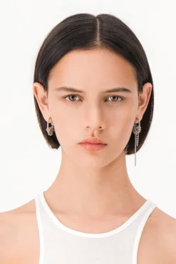 Justine Clenquet Vera medium earrings Fashion